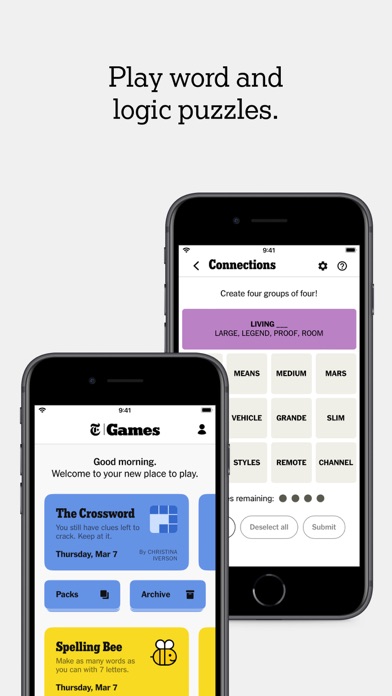 NYT Games: Wordle & Crossword screenshot 2