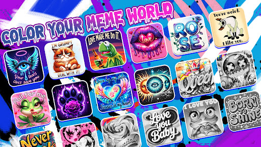 Meme Color Pro:Color by Number screenshot 8