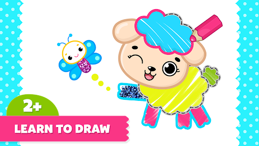 Coloring for Kids: Drawing 2-6 screenshot 13