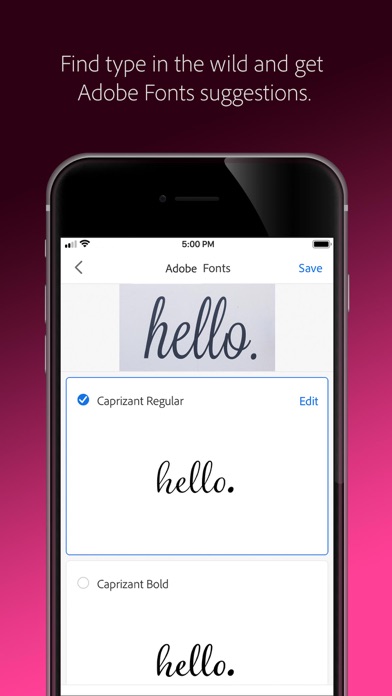 Adobe Capture: Illustrator,Ps screenshot 4