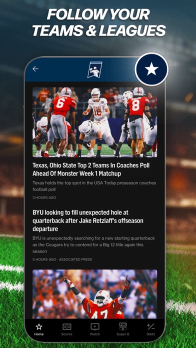 FOX Sports: Watch Live Games screenshot 2
