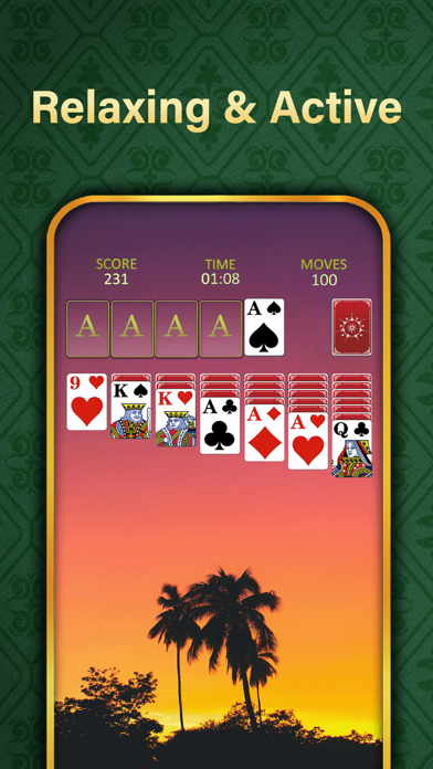 Solitaire Relax®: Classic Card screenshot 2