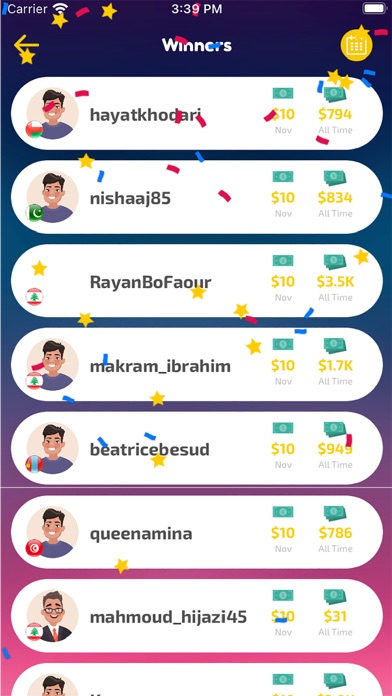 Play and Win-Win Cash Prizes! screenshot 2