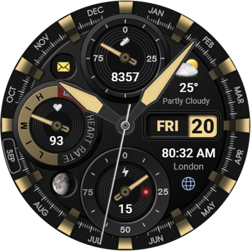 WFP 339 Ultra watch face screenshot 36