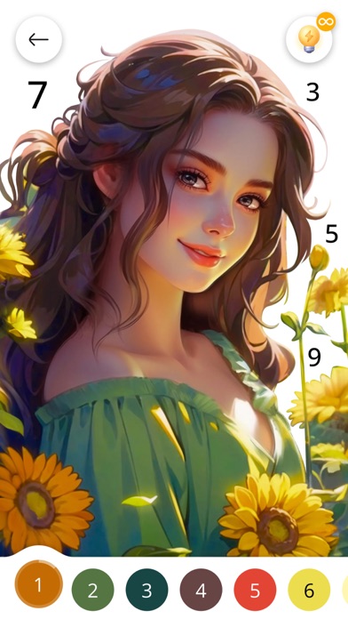 Paint by Number: Coloring Game screenshot 2