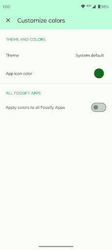 Fossify Thank You screenshot 3