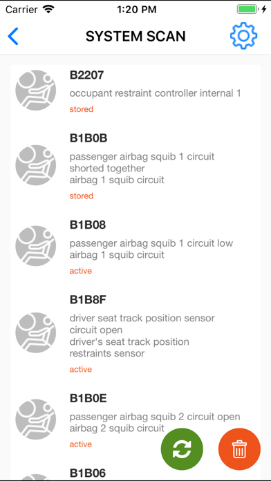 OBD JScan screenshot 5