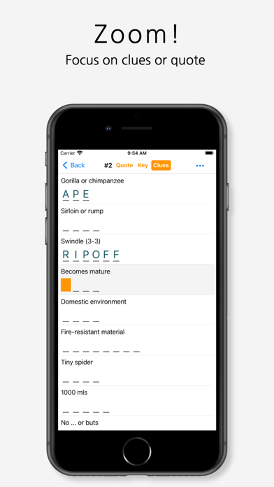Acrostic Crossword Puzzles screenshot 6