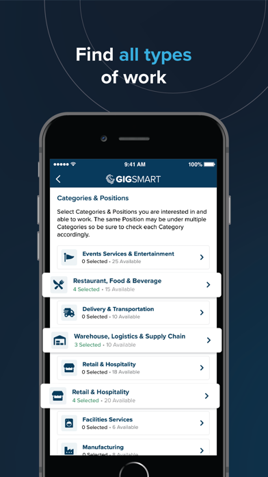 GigSmart Get Gigs screenshot 5