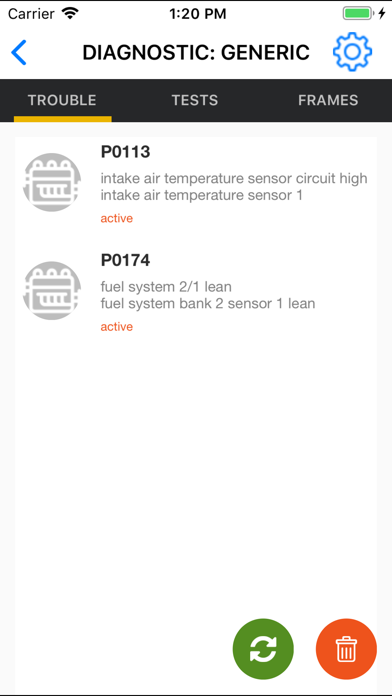 OBD JScan screenshot 4