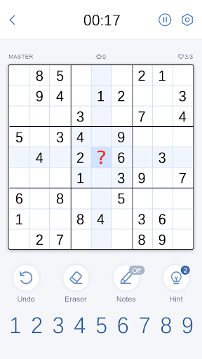 Sudoku Master! screenshot 1