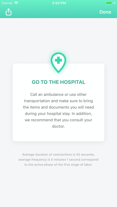 Contraction Timer & Counter screenshot 5