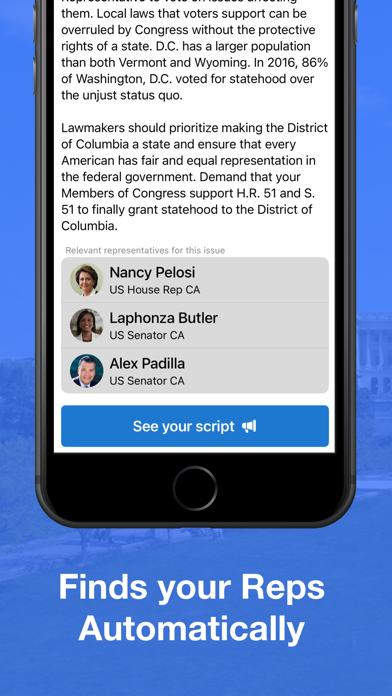 5 Calls: Contact Your Congress screenshot 1
