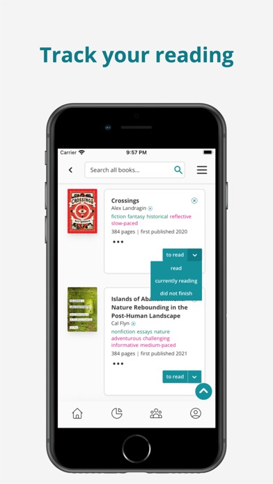 StoryGraph screenshot 1