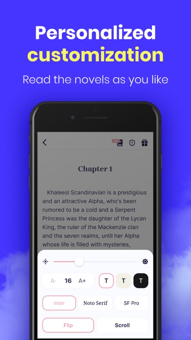 AlphaNovel — Books & Stories screenshot 4