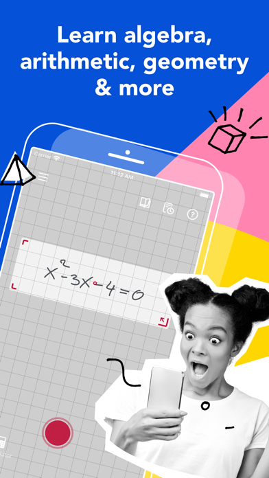 Photomath screenshot 1