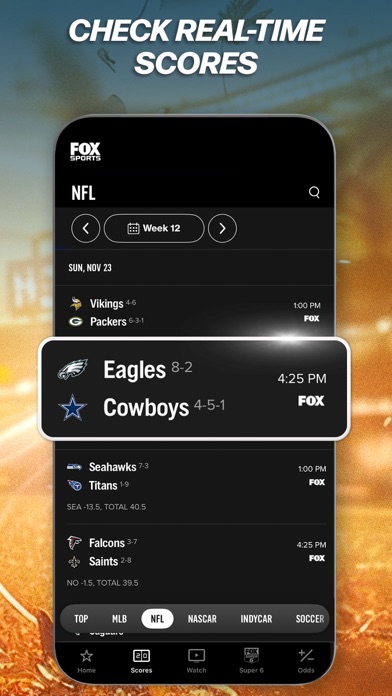 FOX Sports: Watch Live Games screenshot 6