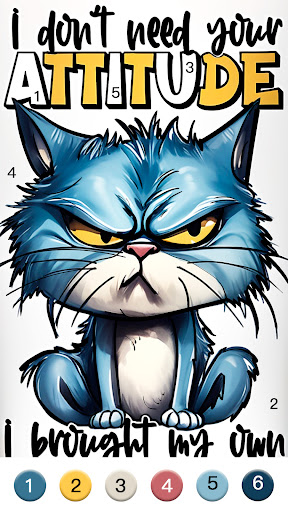 Meme Color Pro:Color by Number screenshot 1
