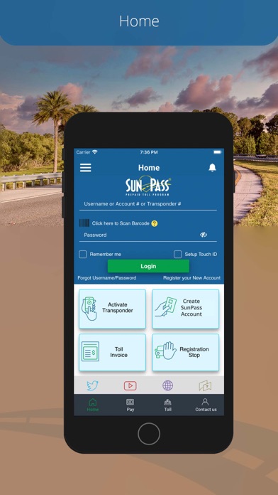SunPass screenshot 2