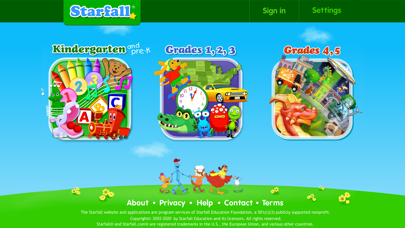 Starfall screenshot 1