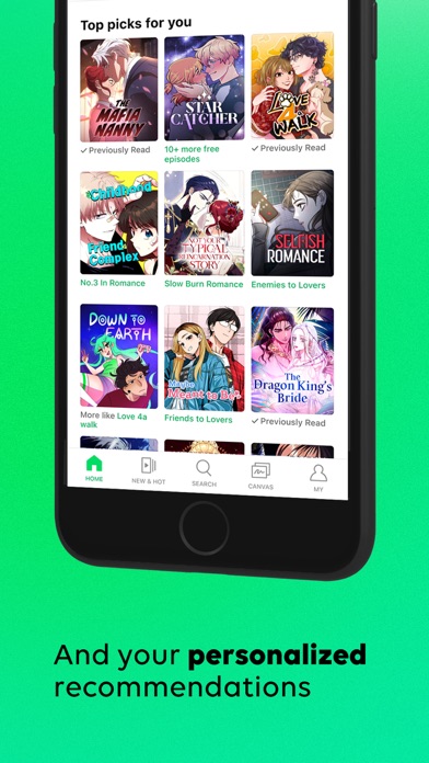 WEBTOON: Manga, Comics, Manhwa screenshot 6