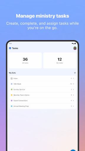 Planning Center screenshot 7