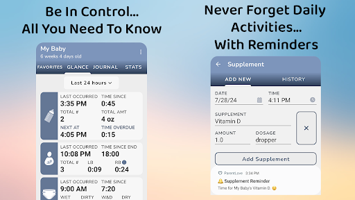 Breastfeeding & Baby Tracker screenshot 3