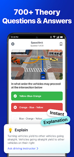 DMV Permit Practice Test 2026 screenshot 1