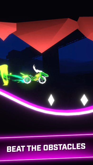 Rider Worlds - Neon Bike Races screenshot 9