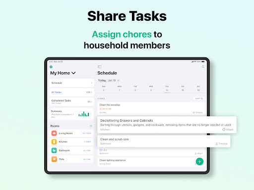 House Chores Cleaning Schedule screenshot 10