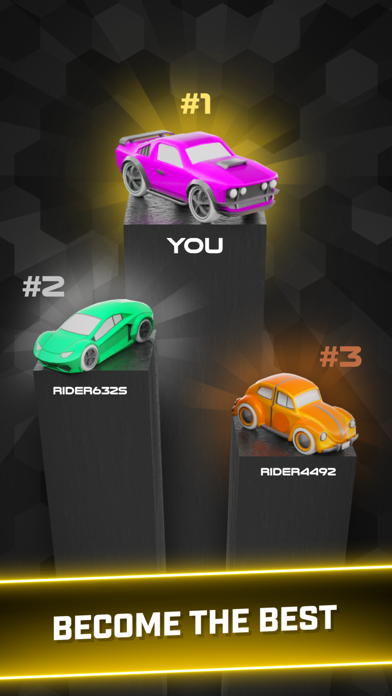 Rider Worlds - Neon Bike Races screenshot 5