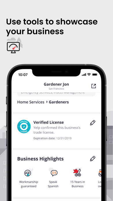 Yelp for Business screenshot 4