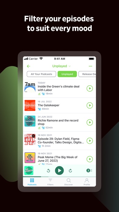 Pocket Casts - Podcast App screenshot 6