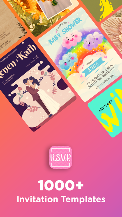 Invitation Maker screenshot 1