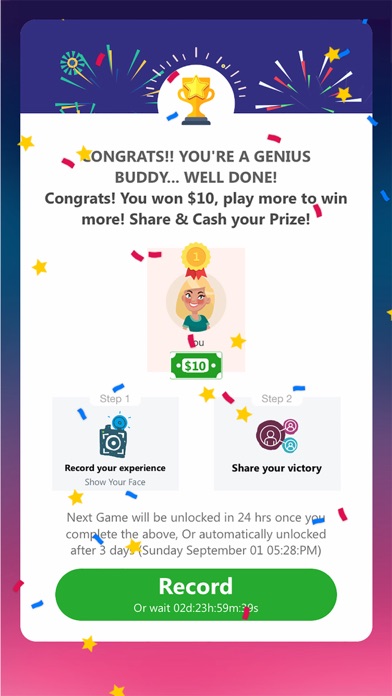 Play and Win-Win Cash Prizes! screenshot 3