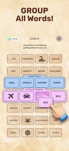 Connect Word: Association Game screenshot 1