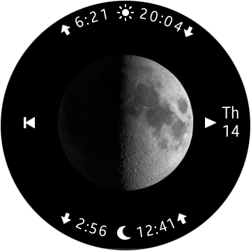 Moon Calendar Watch screenshot 5