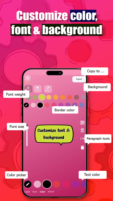 Fonto - story font for IG screenshot 1