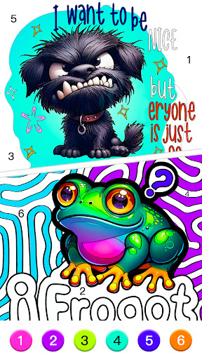 Meme Color Pro:Color by Number screenshot 21