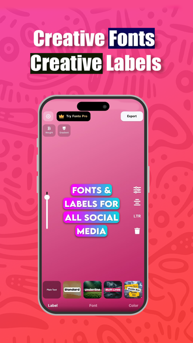 Fonto - story font for IG screenshot 4