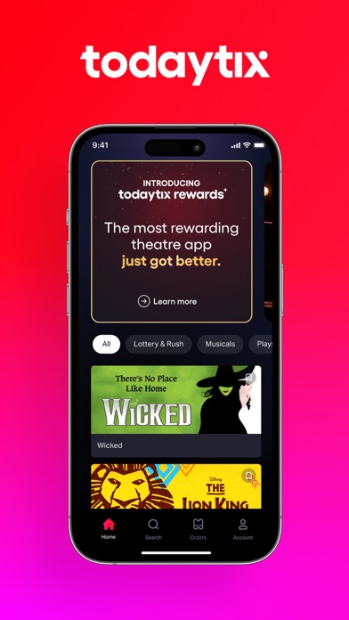 TodayTix – Theatre Tickets screenshot 2