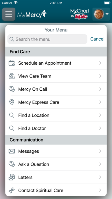 MyMercy+ screenshot 3