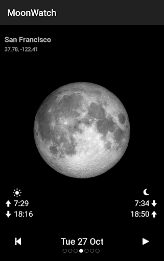 Moon Calendar Watch screenshot 3