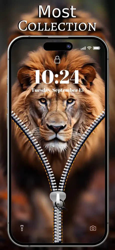 Zipper Lock Screen Wallpapers screenshot 2