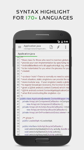 QuickEdit Text Editor Pro screenshot 1
