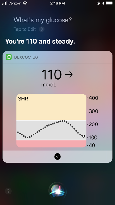 Dexcom G6 screenshot 9
