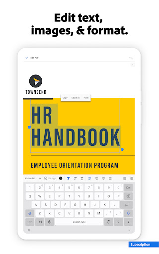 Adobe Acrobat Reader: Edit PDF screenshot 15