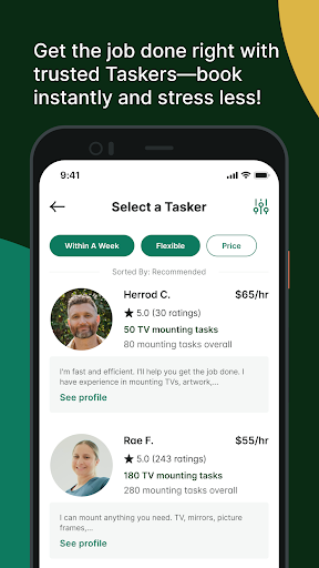 Taskrabbit - Handyman, Errands screenshot 3