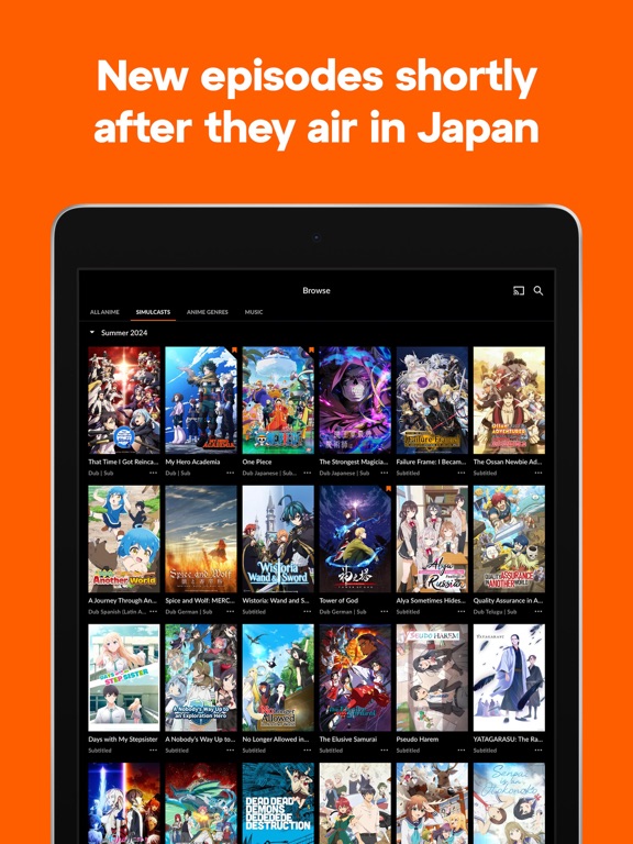 Crunchyroll: Anime Streaming screenshot 3