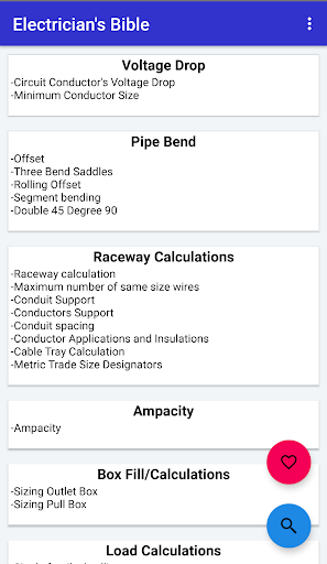 Electrician's Bible screenshot 1